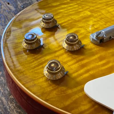 Gibson 2006 Yamano Ordered Custom Shop Special Order '59 Les Paul Standard Reissue Green Lemon image 9