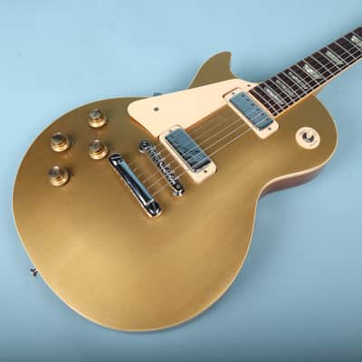1976 Gibson Goldtop Left Handed Les Paul Deluxe Lefty Electric Guitar image 8