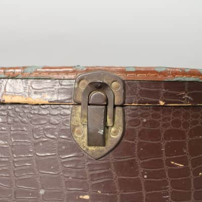 1950's/1960's Gibson LG-Style 'Alligator' Case Brown image 8