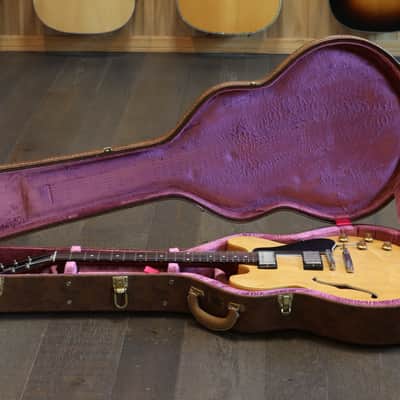 2010 Gibson Custom Shop ES-335 '58 Historic Reissue Semi-Hollow Electric Guitar Natural + COA OHSC image 22