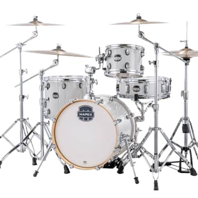 Mapex Mars Birch 4 Piece Bop Shell Pack - Diamond Sparkle (MA486SDT) image 3