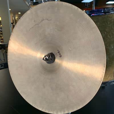 Vintage 60's Paiste Formula 602 14" Hi-Hat Top Cymbal (Bg2) image 4