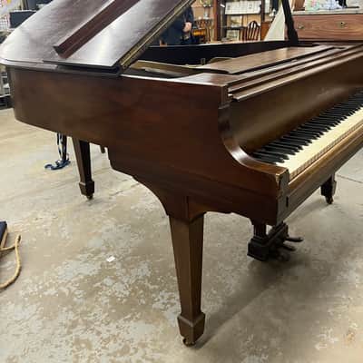 Steinway & Sons Model M – 5'7" Mahogany Grand Piano – Beautiful Tone – Exceptional Value image 10
