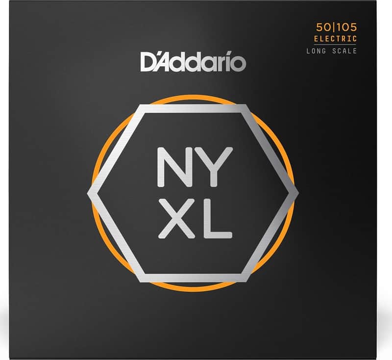D'Addario NYXL50105 NYXL Medium Nickel 4-String Bass Strings, 50-105 Long Scale image 1