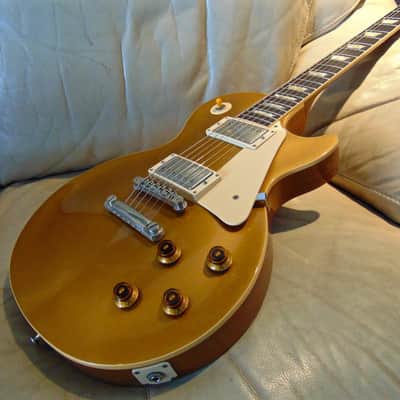1987 Gibson Les Paul Reissue '59 Goldtop Prehistoric (Tim Shaw PAFs) Nirto Goldtop Rare&Collectable image 3