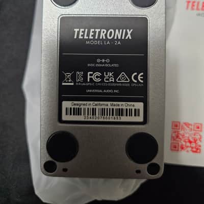 Universal Audio Teletronix LA-2A Studio Compressor 2023 - Present - Silver image 3