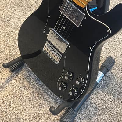 Fender American Vintage II '75 Telecaster Deluxe 2022 - Present - Black image 3