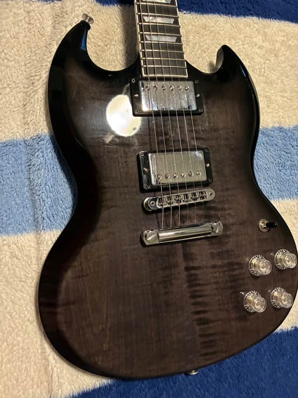 Gibson SG Modern 2019 - Present - Trans Black Fade image 1