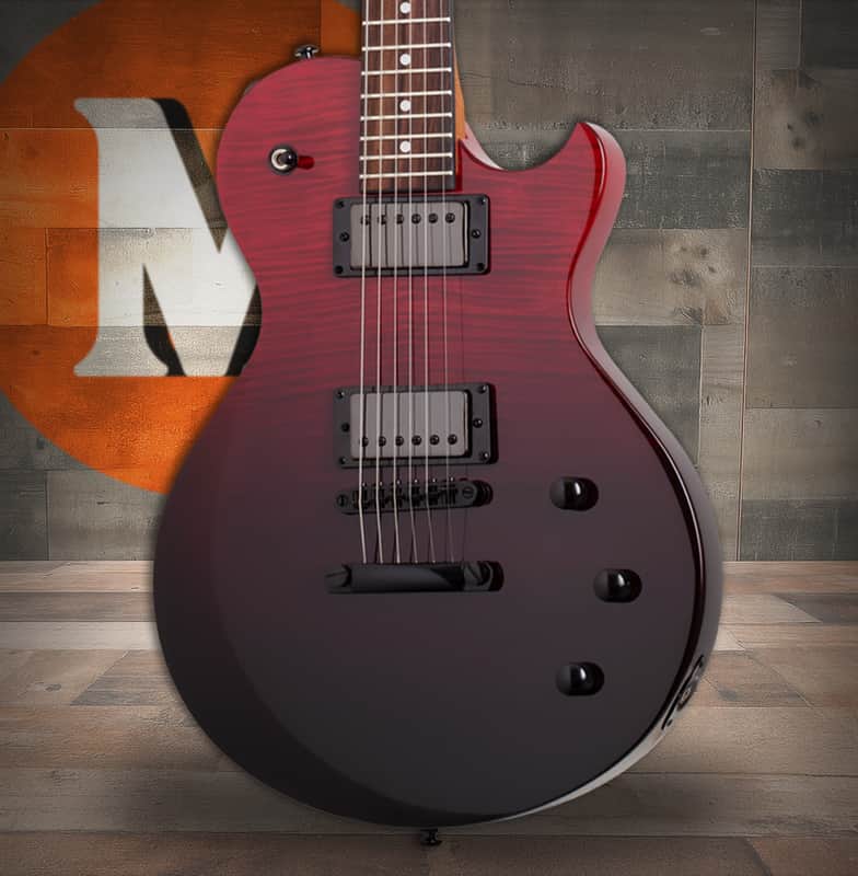 Schecter Solo-II Standard Blood Burst Electric Guitar (3960) image 1