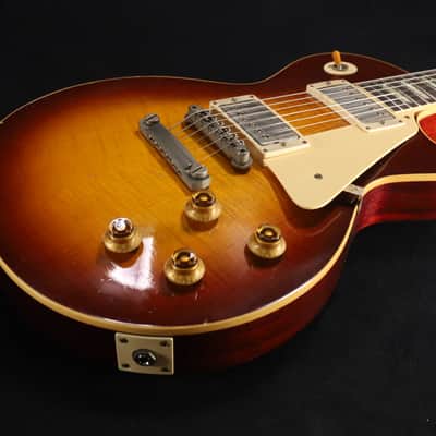Gibson Custom Shop 1959 Les Paul Standard Reissue Light Aged Cherry Teaburst - LPR59LACTBNH1 903 image 1