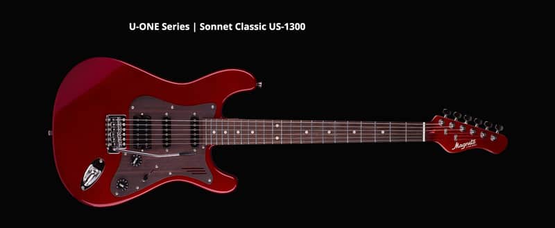 Magneto US-1300 - Electric Guitar Candy Apple Red image 1