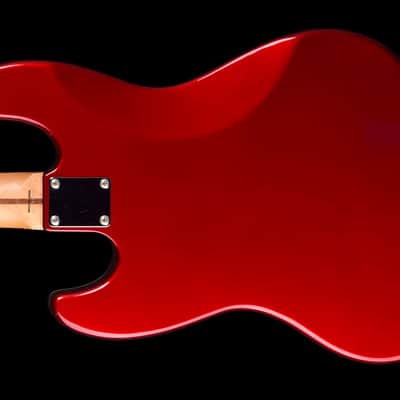 Fender Japan Aerodyne Jazz Bass 1995 - Old Candy Apple Red image 5