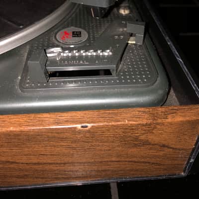 Garrard 40 MKII Vintage Stackable 3 Speed Automatic Turntable Record Player Wood Veneer Base image 2