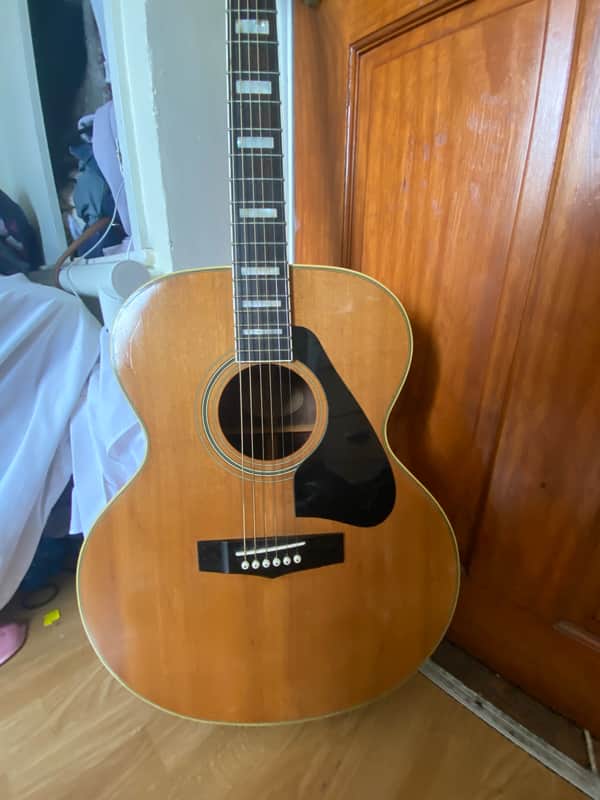 Yamaha CJ-838S II Jumbo Acoustic Natural finish image 1