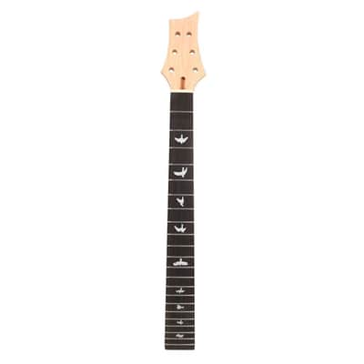Electric Guitar Neck, 22 Frets Solid Wood Blackwood Fingerboard Replacement Guitar Neck for Guitar Repair Customization Beginners Professionals Musicians image 1