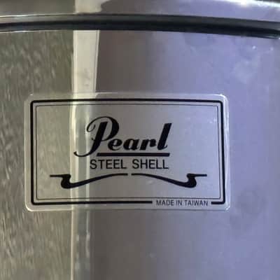 Pearl 5 x 13" Snare Drum Popcorn Steel 6 Lug Bild 4