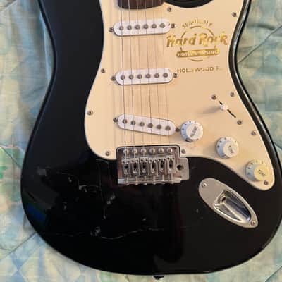 2009 FENDER Squier bullet HARD ROCK EDITION - BLACK image 2