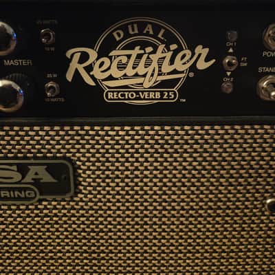 Mesa Boogie Rectoverb 25 combo 2010's 110v including stepdown converter from 220v image 3