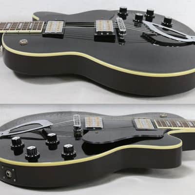 Guild De Armond M-75 Electric Guitar 1999 Black w/ Gold USA Pickups + OHSC image 16