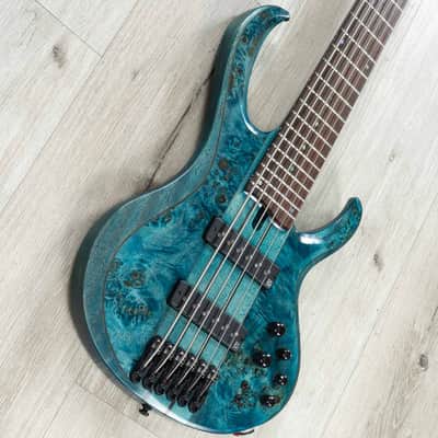 Ibanez BTB946 BTB Bass Workshop 6-String Bass, Nordstrand Pickups, Cosmic Blue Low Gloss image 3
