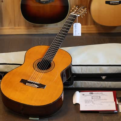2010 Jose Oribe Gran Parlor Suprema Steel String Brazilian Rosewood Masterpiece Acoustic Guitar Natural + COA OHSC image 1