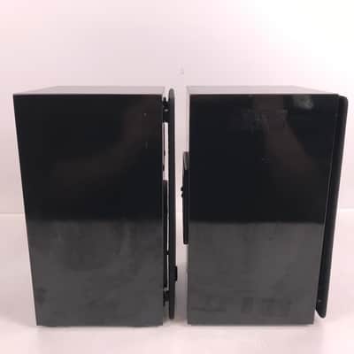 Vintage NHT Super Zero A450 Bookshelf Speakers Piano Black image 8