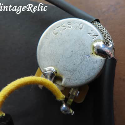 ES-335 Pre-wired Harness Bumblebee Oil .022uF Caps CTS fits Gibson Historic Vintage ES-330 image 3