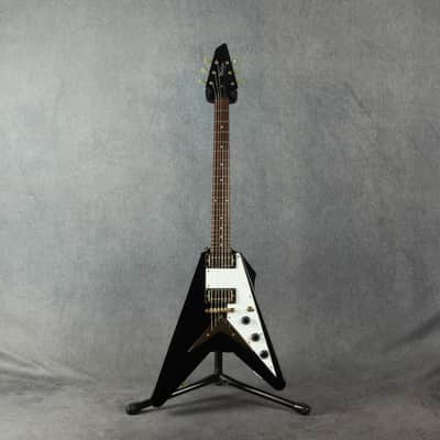 Vintage VV60 V Shape Guitar - Black - 2nd Hand image 2