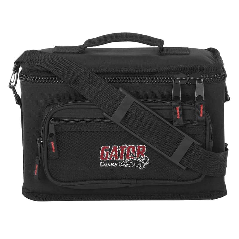 Gator Cases GM-4 Padded Lightweight Microphone Bag for Four Microphones image 1