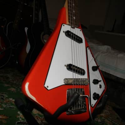 Jolana STAR IX 60s shortscale USSR Russian AXE Electric Guitar VINTAGE RARE image 3