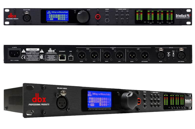 DBX DriveRack PA2 Loudspeaker Management System Processor w/Display USB (MINT) image 1