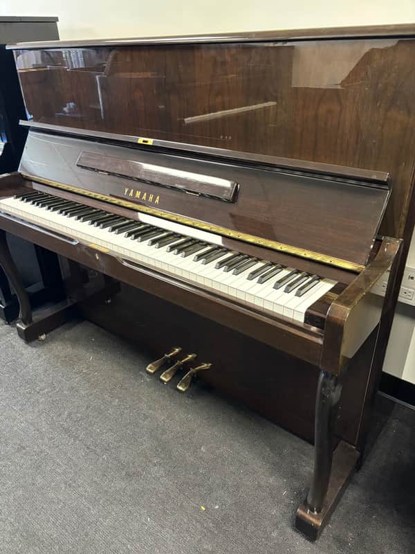 YAMAHA W110B 1985 - Polished mahogany dark brown image 1