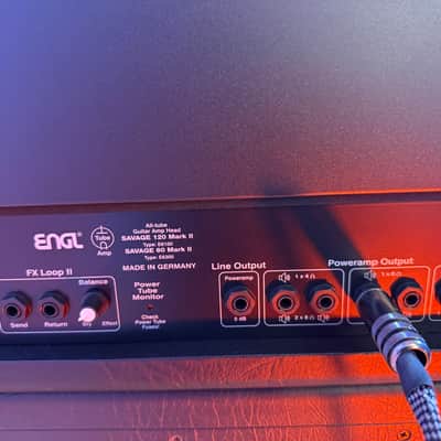Engl Savage 120 Head Mark II E610II 4-Channel 120-Watt Guitar Amp Head 2023 - Black image 10
