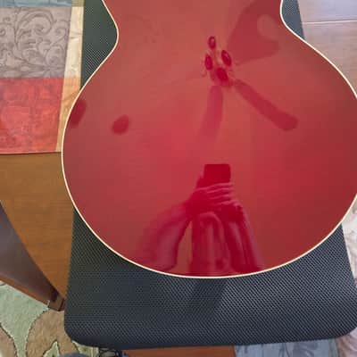 Gibson Custom Historic L-4 CES 2001 - Wine Red image 2