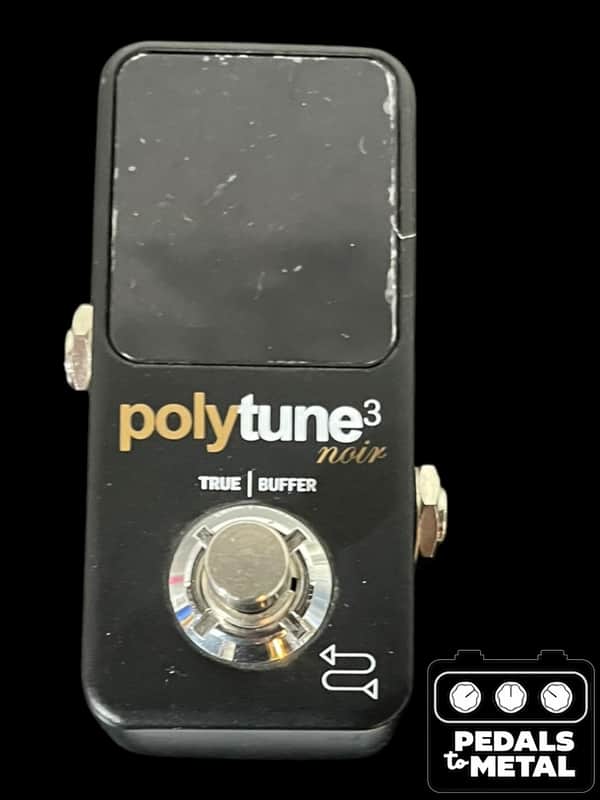 TC Electronic Polytune 3 Noir Mini Polyphonic Tuning Pedal 2019 - Present - Black X7987 image 1