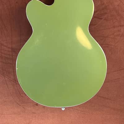 Gretsch Anniversary 6125 Semi-Hollow Electric Guitar | 1962 Two-Tone Green image 16