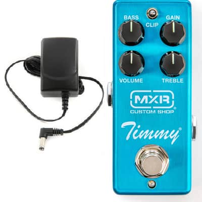 MXR CSP027 TIMMY OVERDRIVE MINI CUSTOM SHOP EFFECTS PEDAL TEXTURED TONES ( ADAPTER POWER SUPPY ) image 1