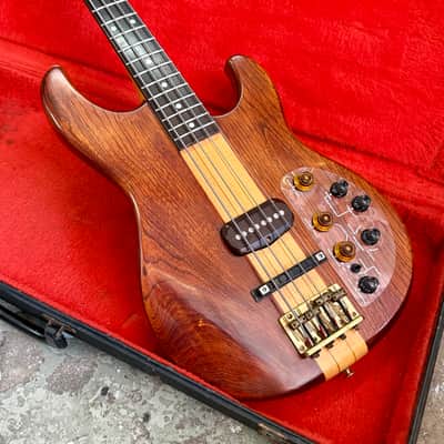 Roland G33B Bass Guitar synth controller 1980 - Walnut neck thru original vintage MIJ Japan Ibanez Fujigen analog synthesizer image 2
