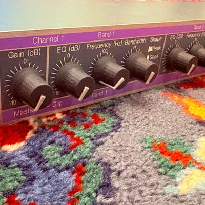 Aphex 109 Tube Parametric Equalizer - Tubessence Rack Gear (Tested/No Power Supply) image 9