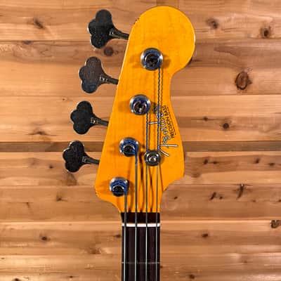 Fender James Jamerson 1962 Precision Electric Bass Guitar - 3-Tone Sunburst image 3