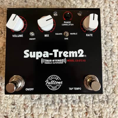 Fulltone Custom Shop Supa-Trem 2 V2 2019 - Present - Black image 1