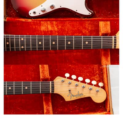 1961 Fender Musicmaster in Sunburst 5.8lbs image 7