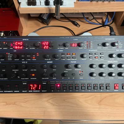 Dave Smith Instruments OB-6 Desktop 6-Voice Polyphonic Synthesizer 2017 - Present - Black image 2