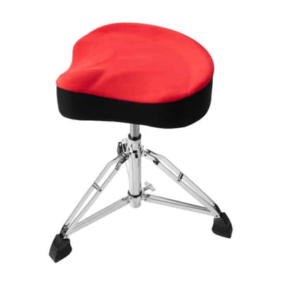 Gator Air Glide Drum Throne with Backrest GP-DTH-ASD-RD/ 1 Year Manufacture Warranty image 3