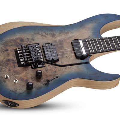 Schecter Reaper-6 FR-S Electric Guitar - Satin Sky Burst (B-Stock) image 5