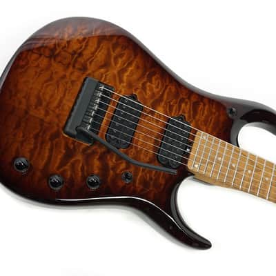 Ernie Ball Music Man John Petrucci JP15-7 - Amber Waves - Quilt image 4