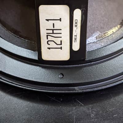Matched Pair! Super Clean JBL 127H-1 10" Studio Monitor Woofers - Look And Sound Great! image 4