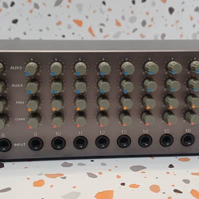 1980's Vintage Fostex Model 2016 》Made in Japan 》16-channel analog line mixer image 10