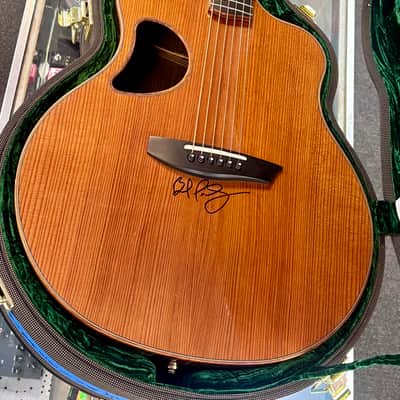 McPherson MG 4.5 Redwood Top East Indian Rosewood Back & Sides with Case Played & Signed By Brad Paisley - Pre Owned image 5