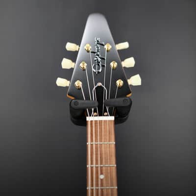 Epiphone '58 Korina Flying V 2023 - Aged Natural (White Pickguard) image 4